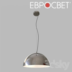Ceiling light - OHM Suspension lamp Eurosvet 50147_3 chrome Cupola 