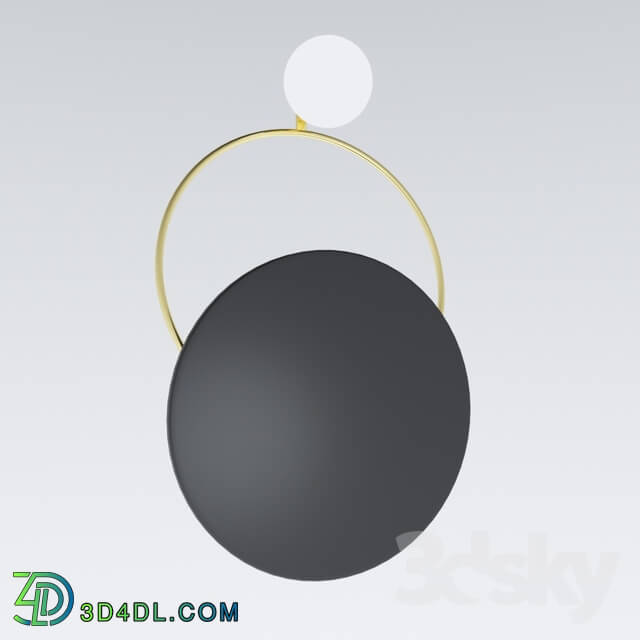 Wall light - Inodesign Ring Gold Wall Light 45.262