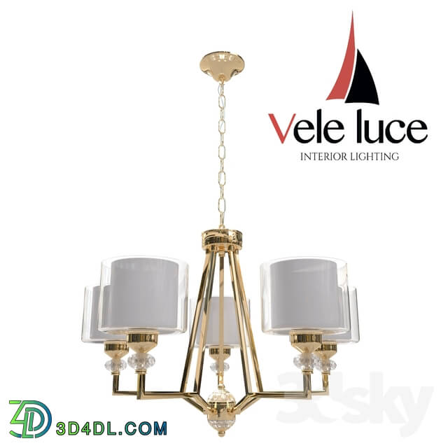 Ceiling light - Suspended chandelier Vele Luce Lotus VL1054L05