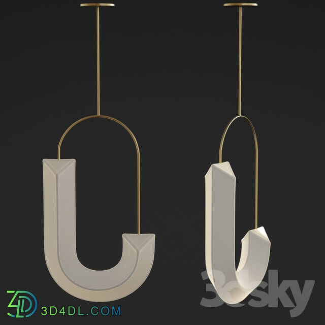 Ceiling light - Hook Loop Pendant Chandelier