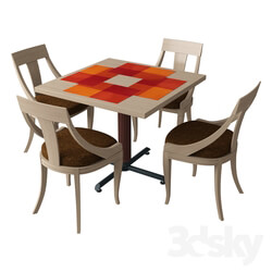 Table _ Chair - Set _MARENGO_ 