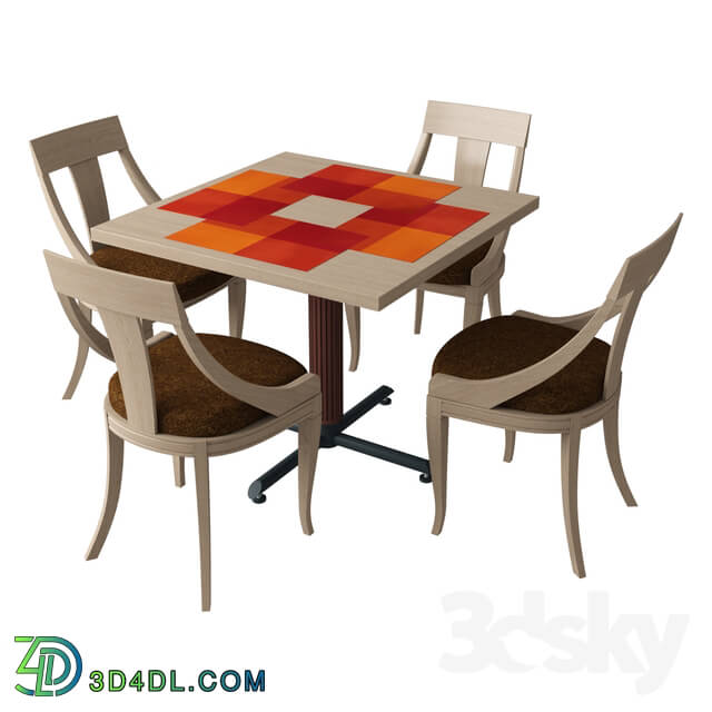 Table _ Chair - Set _MARENGO_