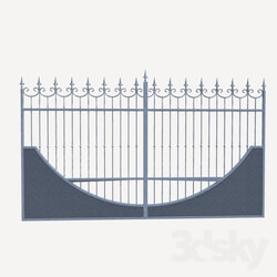 Other architectural elements - Gates_ metal_ 3 