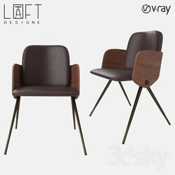 Chair - Chair LoftDesigne 1401 model 