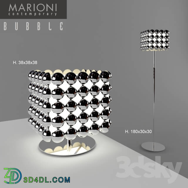 Floor lamp - Marioni _ Bubble