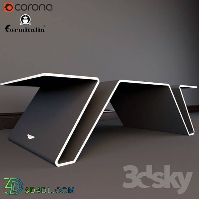 Table - Coffee table Aston Martin 2sides.Formitalia