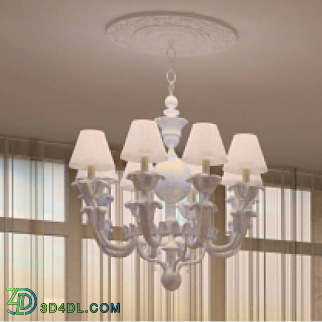 Ceiling light - Chandelier Chelini Decoro 375