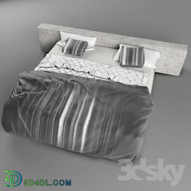 Bed - Minotti - Yang bed