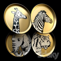 Other decorative objects - Plates from Jonathan Adler Animalia 