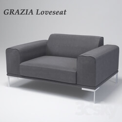 Arm chair - Grazia Loveseat 