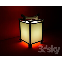Table lamp - Japanese lamp 