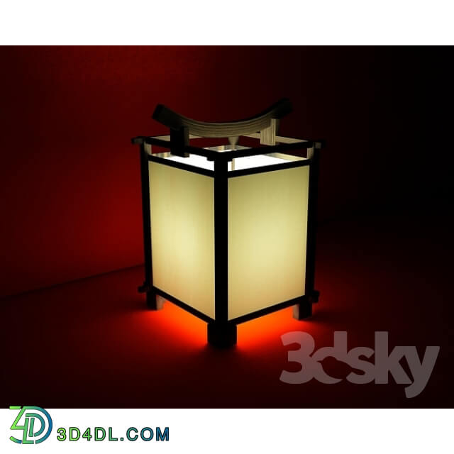 Table lamp - Japanese lamp