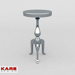 Table - Kare Design - Side Table Barcco Alu 