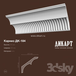 Decorative plaster - DK-184_240x250mm 