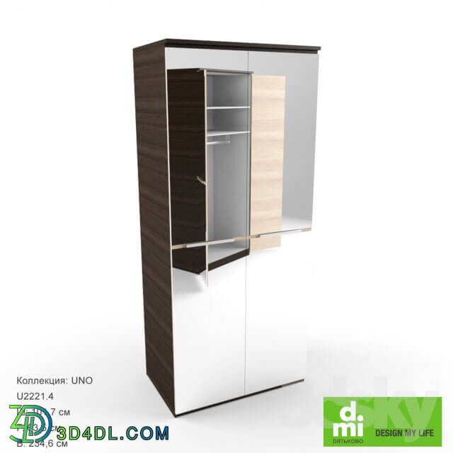 Wardrobe _ Display cabinets - Dyatkovo_ Wardrobe UNO