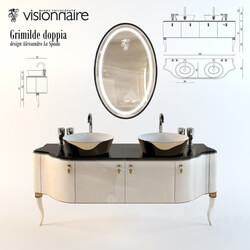 Bathroom furniture - Visionnaire Grimilde Doppia 
