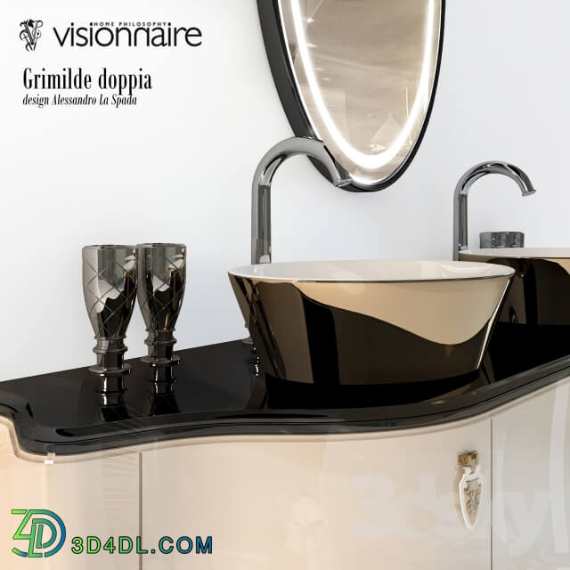 Bathroom furniture - Visionnaire Grimilde Doppia