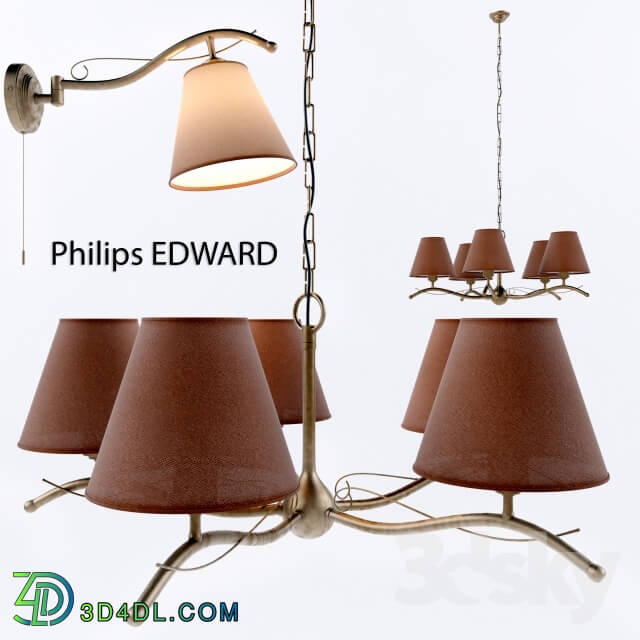 Ceiling light - Chandelier and sconces Philips EDWARD