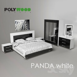 Bed - white Panda from Villanova Mario 