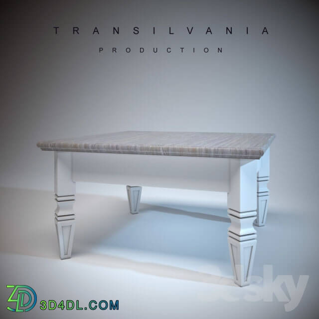Table - Transilvania production coffee table