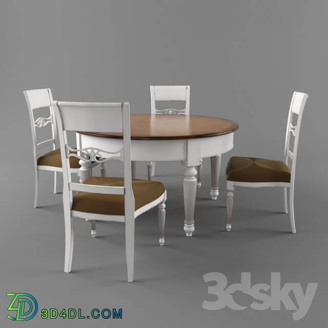 Table _ Chair - IMPERO 140