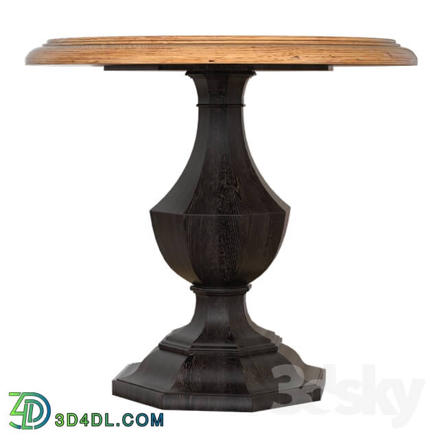 Table - Hooker Furniture Sanctuary Wood Round Accent Table 5402-50001