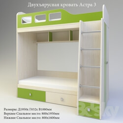 Bed - Bunk bed Astra 3 