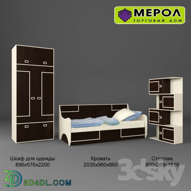 Full furniture set - Furniture for teen-Urbani