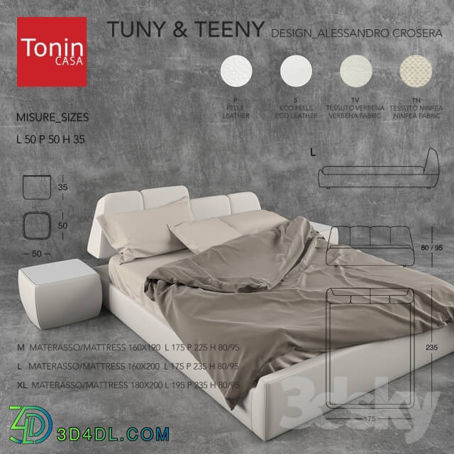 Bed - Tonin casa TUNY _amp_ TEENY