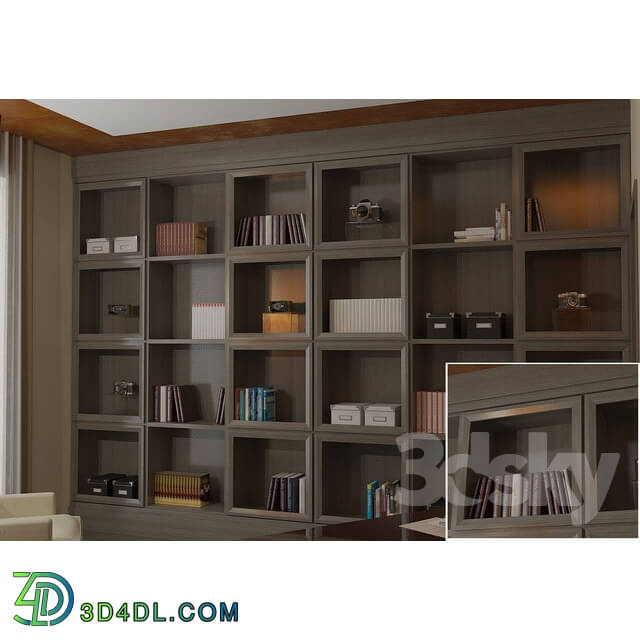 Wardrobe _ Display cabinets - Rack Sellaro New Classic QUADRO