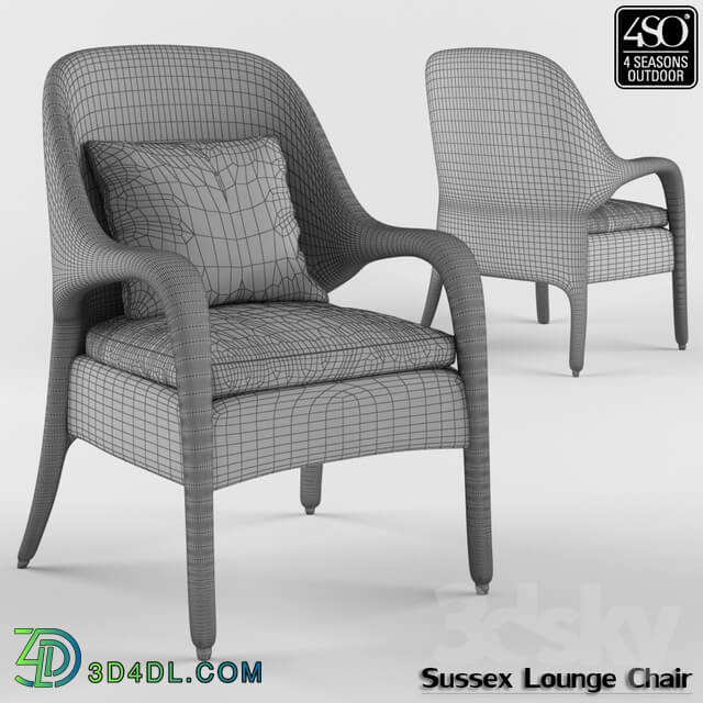 Arm chair - Sussex Outdoor Lounge Chair