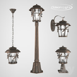 Street lighting - Street lamps ODEON LIGHT 4052_1_ 4052 _ 1F_ 4052 _ 1W_ 4052 _ 1B ALETTI 