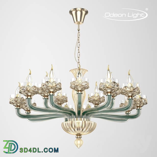 Ceiling light - Chandelier ODEON LIGHT 4001_15 BARCLAY