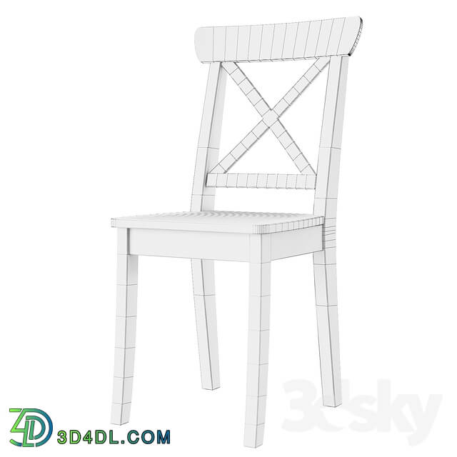 Table _ Chair - IKEA INGATORP AND INGOLF