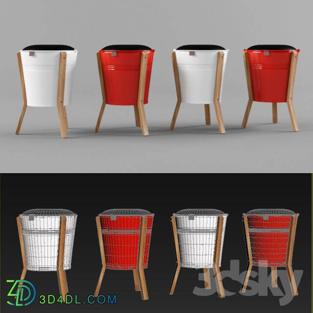 Chair - Bucket Stool