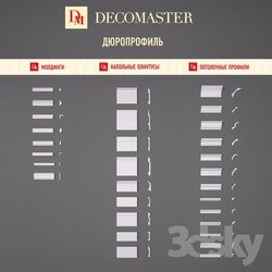 Decorative plaster - OM Duroprofil Decimaaster 