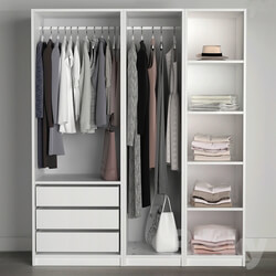Clothes and shoes - wardrobe 