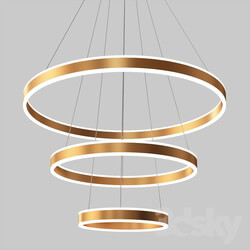 Ceiling light - Luxury modern chandelier led ring 