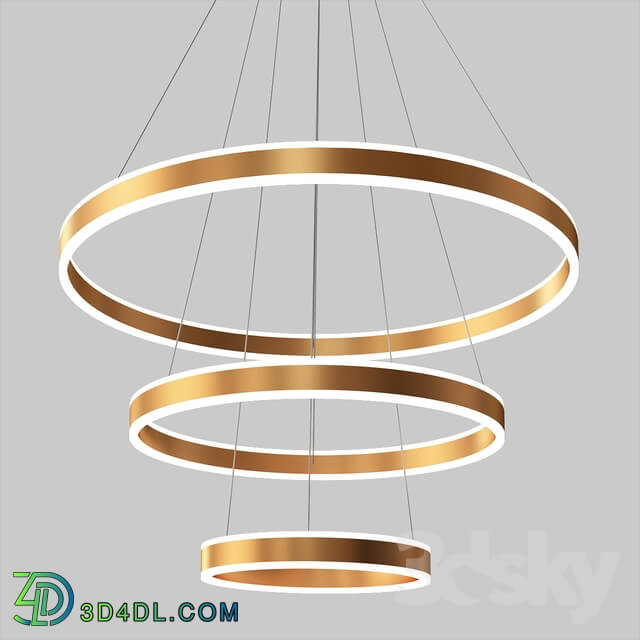Ceiling light - Luxury modern chandelier led ring