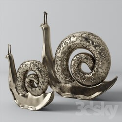 Sculpture - Darchin Snails 