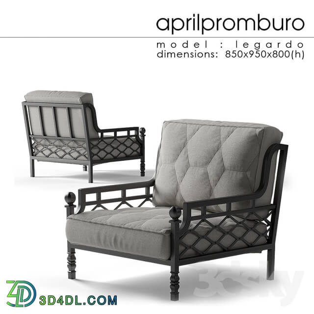 Arm chair - _OM_ Aprilpromburo Legardo chair