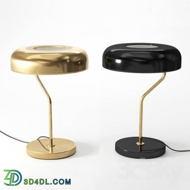 Table lamp - Desk lamp Eclipse black_ brass