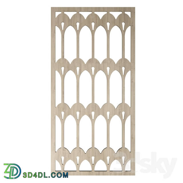 Other decorative objects - Decorative grille RODECOR Art Deco 17107AR