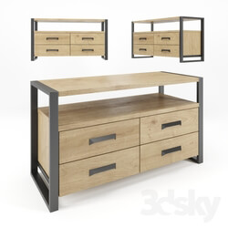 Sideboard _ Chest of drawer - Console _Industrial_ 