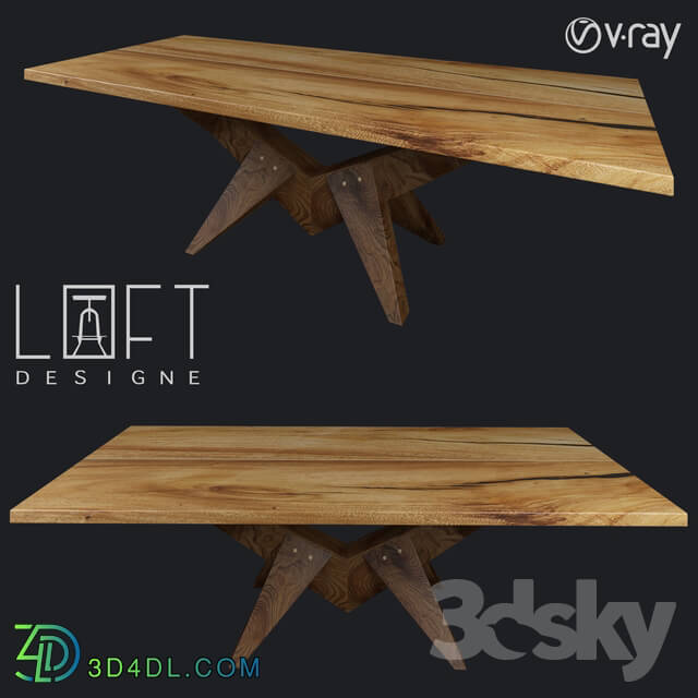 Table - Dining table LoftDesigne 6209 model