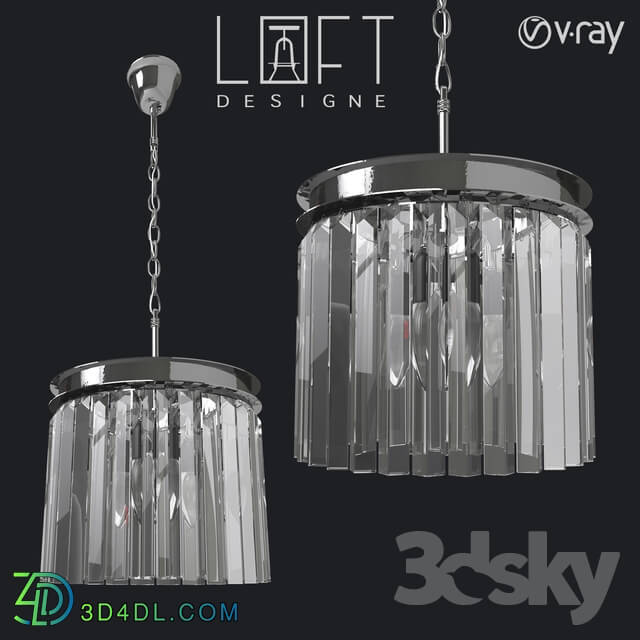 Ceiling light - Pendant lamp LoftDesigne 4635 model