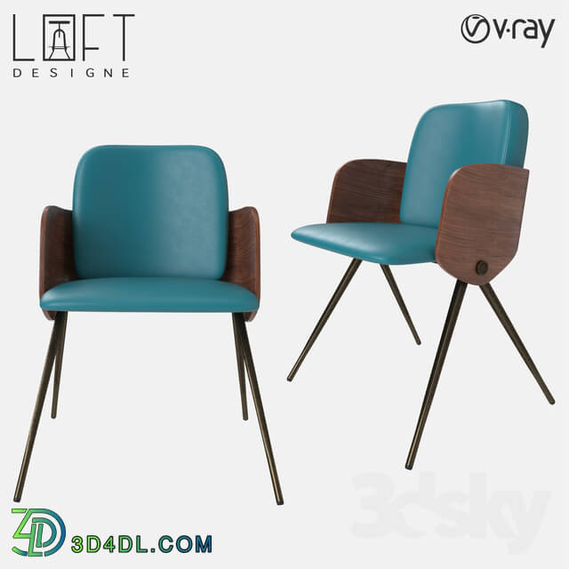 Chair - Chair LoftDesigne 1402 model