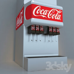 Restaurant - coca cola beverage station 