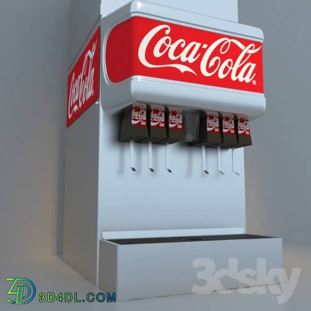 Restaurant - coca cola beverage station