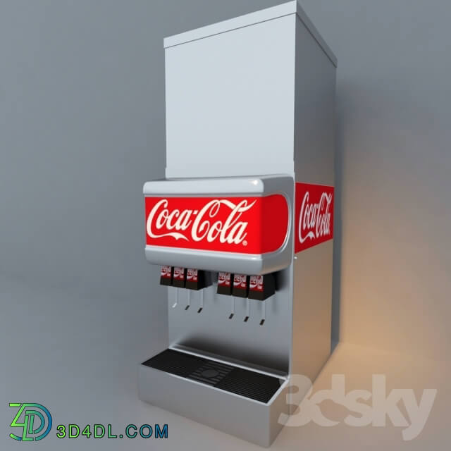 Restaurant - coca cola beverage station